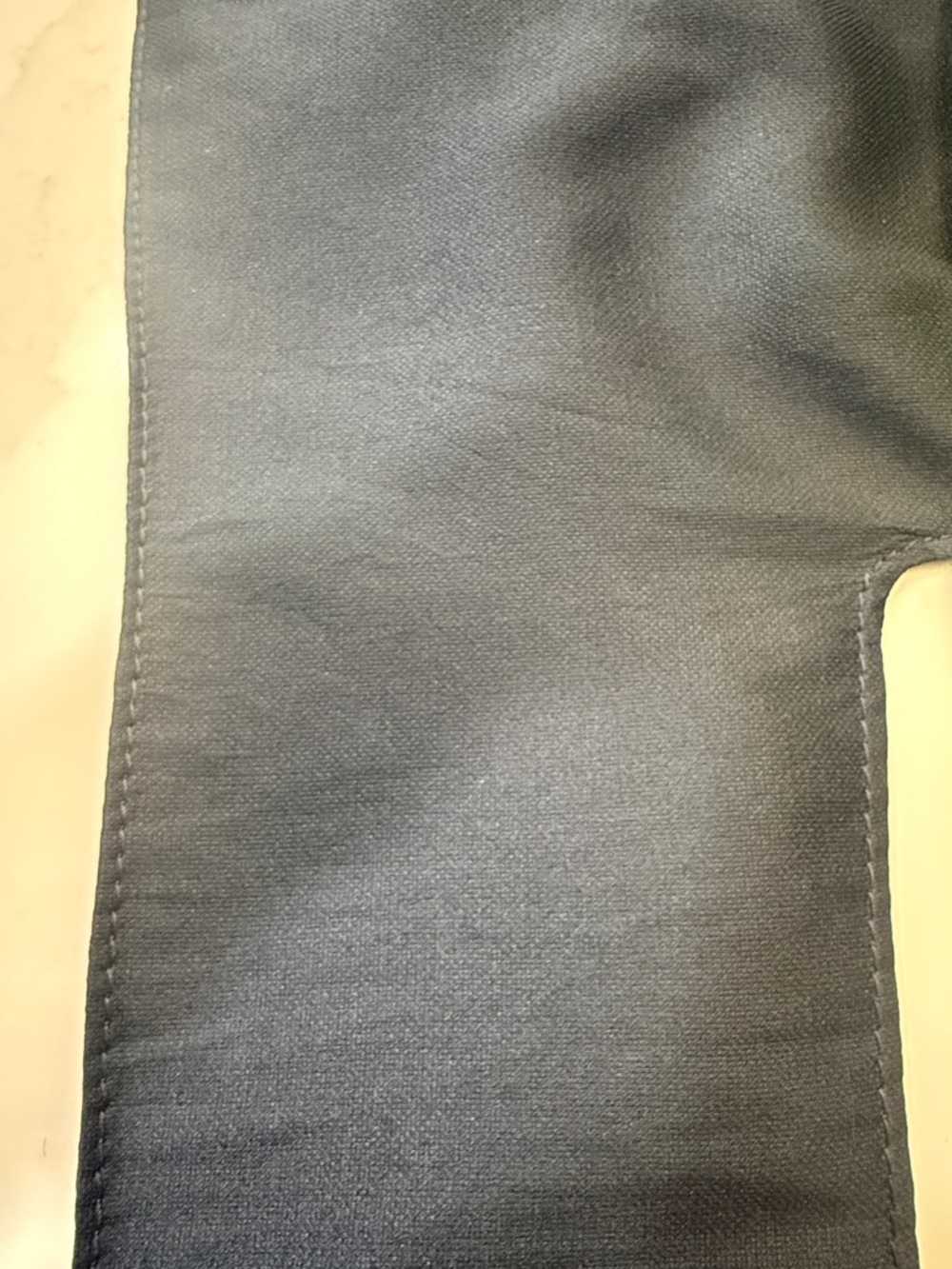 Oversized Scoop Neck Tunic Dress in Navy - Picture 8 of 8